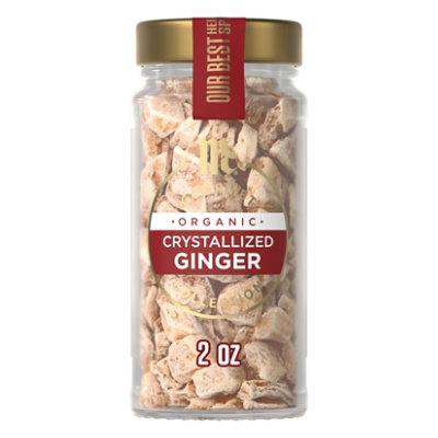 McCormick Gourmet Organic Crystallized Ginger - 2 Oz
