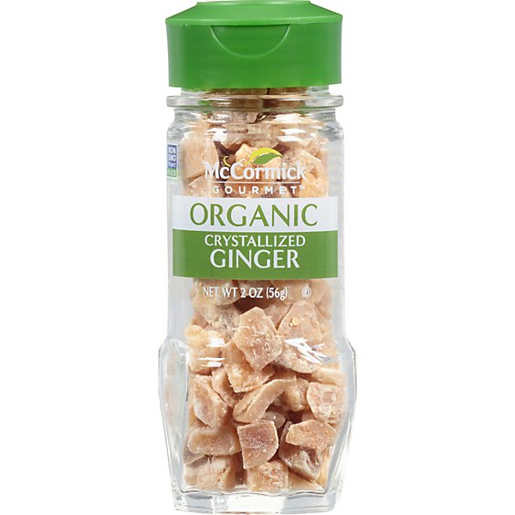 McCormick Gourmet Organic Crystallized Ginger - 2 Oz