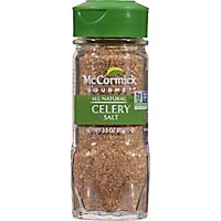 McCormick Gourmet All Natural Celery Salt - 2.5 Oz - Image 1