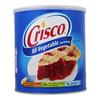 Crisco Shortening All-Vegetable - 48 Oz