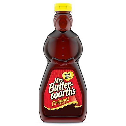 Mrs. Butterworth's Original Thick And Rich Pancake Syrup - 24 Oz - Image 2