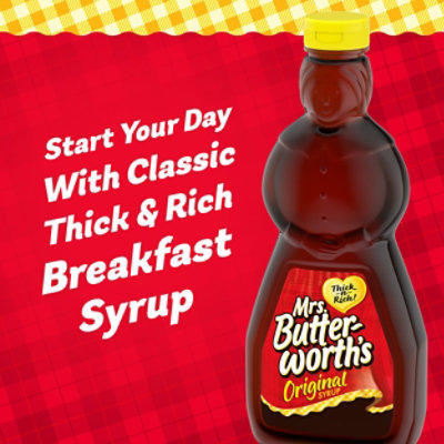 Mrs. Butterworth's Original Thick And Rich Pancake Syrup - 24 Oz - Image 2