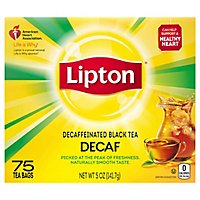 Lipton Tea Decaffeinated Bags - 75 Count - Image 3
