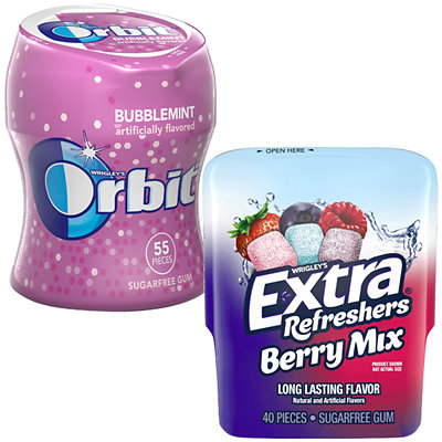 orbit extra eclipse or hubba bubba gum Acme Coupon