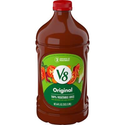 V8 Original 100% Vegetable Juice - 64 Fl Oz - Image 1