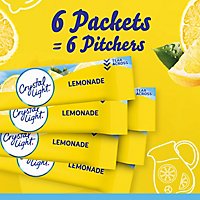 Crystal Light Lemonade Naturally Flavored Powdered Drink Mix Pitcher Packets - 6 Count - Image 8