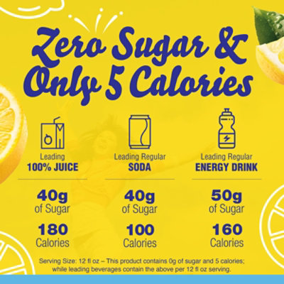 Crystal Light Lemonade Naturally Flavored Powdered Drink Mix - 6 Count - Image 3