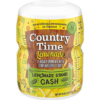 Country Time Flavored Drink Mix Lemonade - 19 Oz - Image 3
