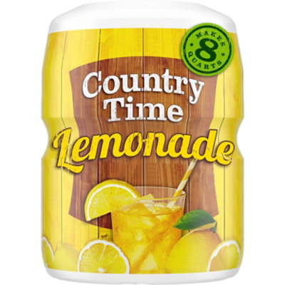 Country Time Lemonade Naturally Flavored  with other natural flavor Powdered Drink Mix - 19 Oz - Image 1