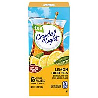Crystal Light Drink Mix Pitcher Packs Iced Tea Lemon 6 Count - 1.4 Oz - Image 3