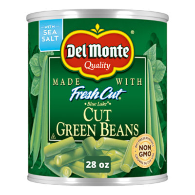 Del Monte Blue Lake Cut Green Beans - 28 Oz