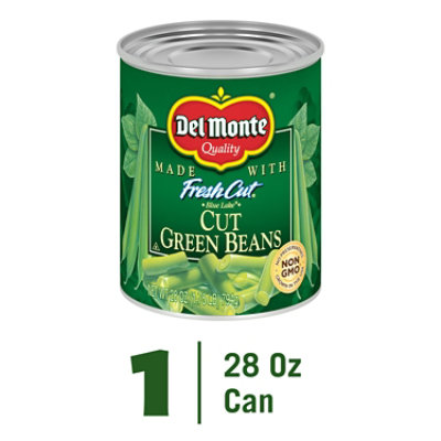 Del Monte Fresh Cut Green Beans Cut Blue Lake - 28 Oz - Image 1