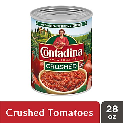 Contadina Tomatoes Roma Style Crushed - 28 Oz - Image 1