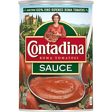 Contadina Tomato Sauce Roma Style wWth Natural Sea Salt - 15 Oz - Image 2