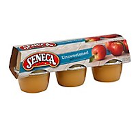 Seneca Apple Sauce No Sugar Added Cups - 6-4 Oz