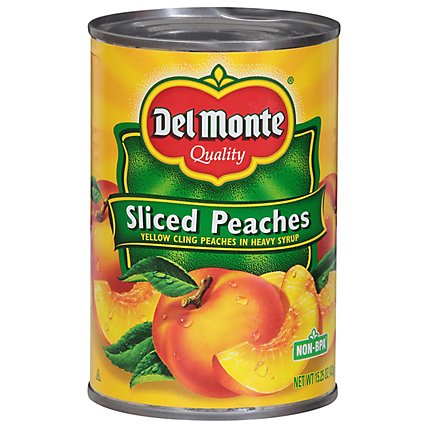 Del Monte Peaches Sliced in Heavy Syrup - 15.25 Oz - Image 2