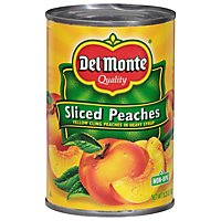 Del Monte Peaches Sliced in Heavy Syrup - 15.25 Oz - Image 1