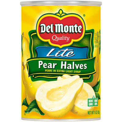 Del Monte Pears Halves in Light Syrup - 15 Oz - Image 1