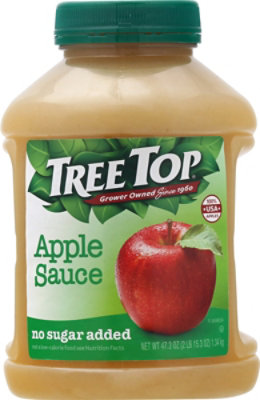 Tree Top Apple Sauce No Sugar Added - 47.3 Oz - Image 2