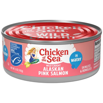 Chicken of the Sea Water Chunk Style Pink Salmon - 5 Oz