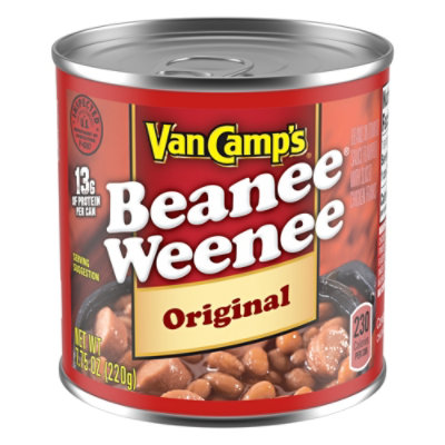 Van Camp's Original Beanee Weenee Canned Beans - 7.75 Oz - Image 1