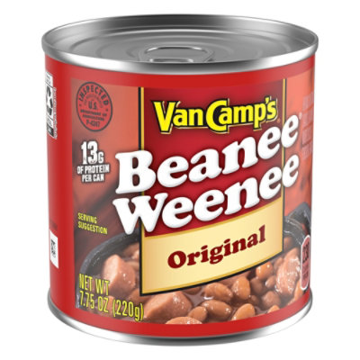 Van Camp's Original Beanee Weenee Canned Beans - 7.75 Oz - Image 2