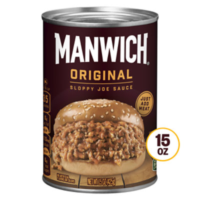 Manwich Original Sloppy Joe Canned Sauce