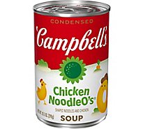 Campbells Healthy Kids Soup Condensed Chicken Noodle Os - 10.5 Oz