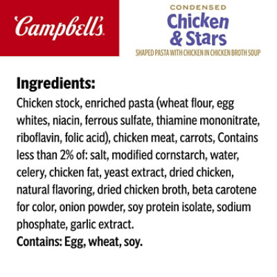 Campbell's Condensed Chicken and Stars Soup - 10.5 Oz - Image 5