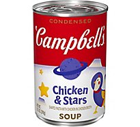 Campbells Soup Condensed Classic Recipe Chicken & Stars - 10.5 Oz