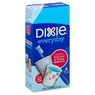 Dixie Everyday Cups Bath 3 Ounce - 200 Count - Randalls