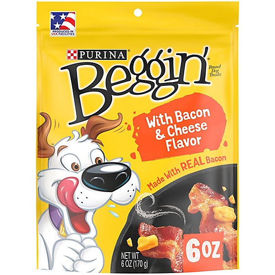 Beggin' Strips Bacon And Cheese Dog Treats - 6 Oz