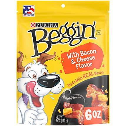 Beggin Bacon And Cheese Dog Treats - 6 Oz - Image 1