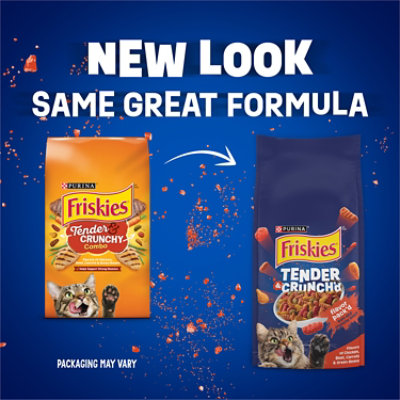 Friskies Cat Food Dry Grillers Meaty Tenders + Crunchy Bites - 3.15 Lb - Image 4