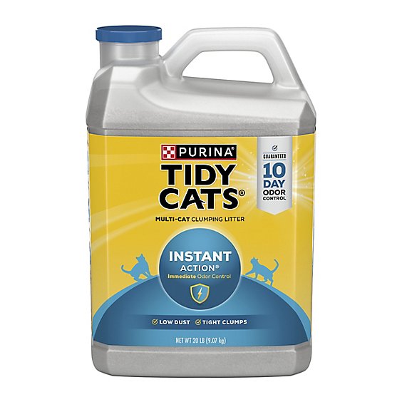 Purina Tidy Cats Cat Litter Clumping Instant Action - 20 Lb