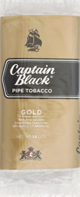 captain black tobacco Captain Black Gold Pipe Tobacco - 1.5 Oz