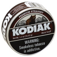 Kodiak Moist Snuff, Premium Wintergreen, Chewing Tobacco