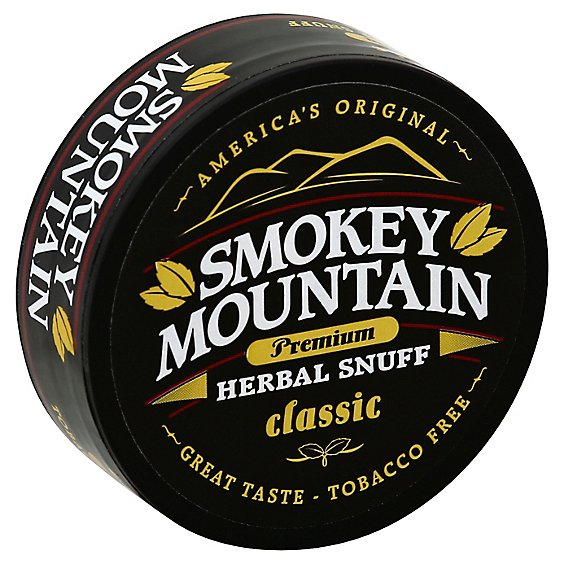 Smokey Mountain Herbal Snuff Premium Classic - 1 Oz