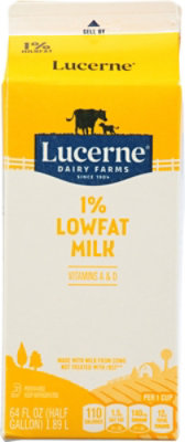 Lucerne Milk Lowfat 1% Milkfat - Half Gallon (container may vary) - Image 5