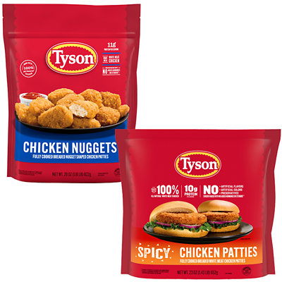 tyson chicken nuggets or patties Acme Coupon