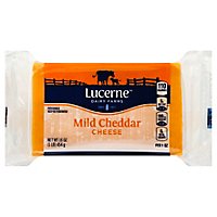 Lucerne Cheese Natural Mild Cheddar - 16 Oz - Image 1