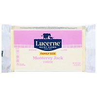 Lucerne Cheese Natural Monterey Jack - 32 Oz - Image 1