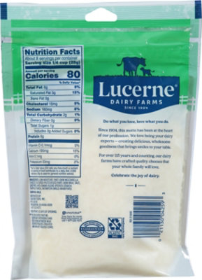 Lucerne Cheese Shredded Low-Moisture Part-Skim Mozzarella - 8 Oz - Image 5