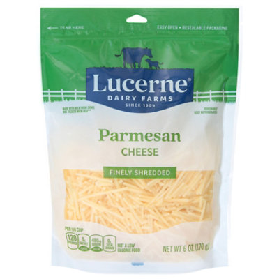 shredded parmesan cheese