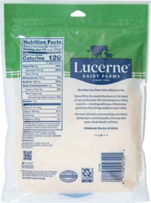 Lucerne Cheese Finely Shredded Parmesan - 6 Oz - Image 5