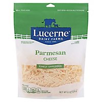 Lucerne Cheese Finely Shredded Parmesan - 6 Oz - Image 1