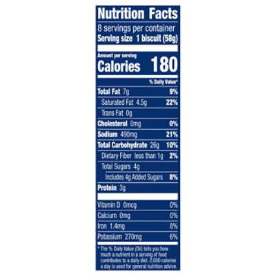Pillsbury Grands! Biscuits Southern Homestyle Buttermilk 8 Count - 16.3 Oz - Image 3