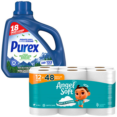 Purex Laundry Detergent or Dixie Plates Albertsons Coupon