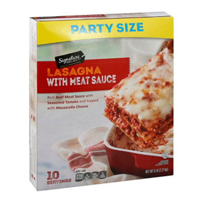 Signature SELECT Lasagna Meat Party Size - 5 Lb