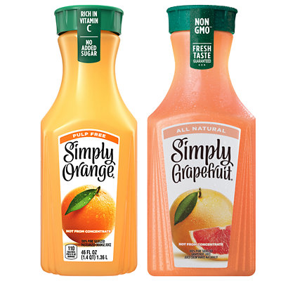 simply orange or variety juice Acme Coupon